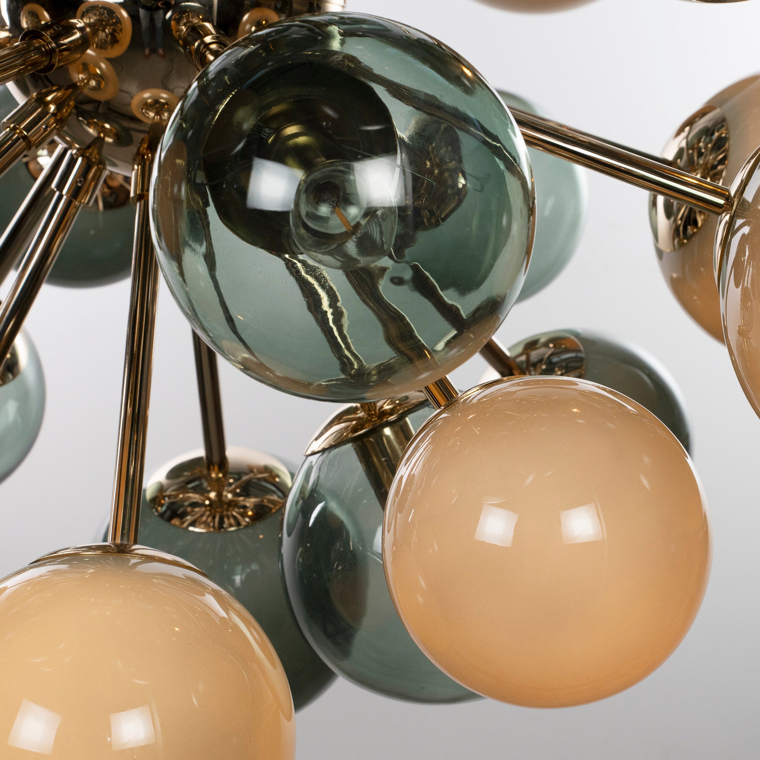 Modern Murano glass lighting handcrafted by Venetian artisans