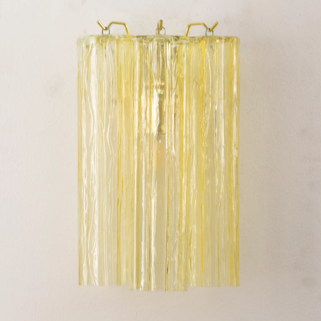 Pair of Murano Glass Wall Sconce, Colored Glass - SoloCoseBelle