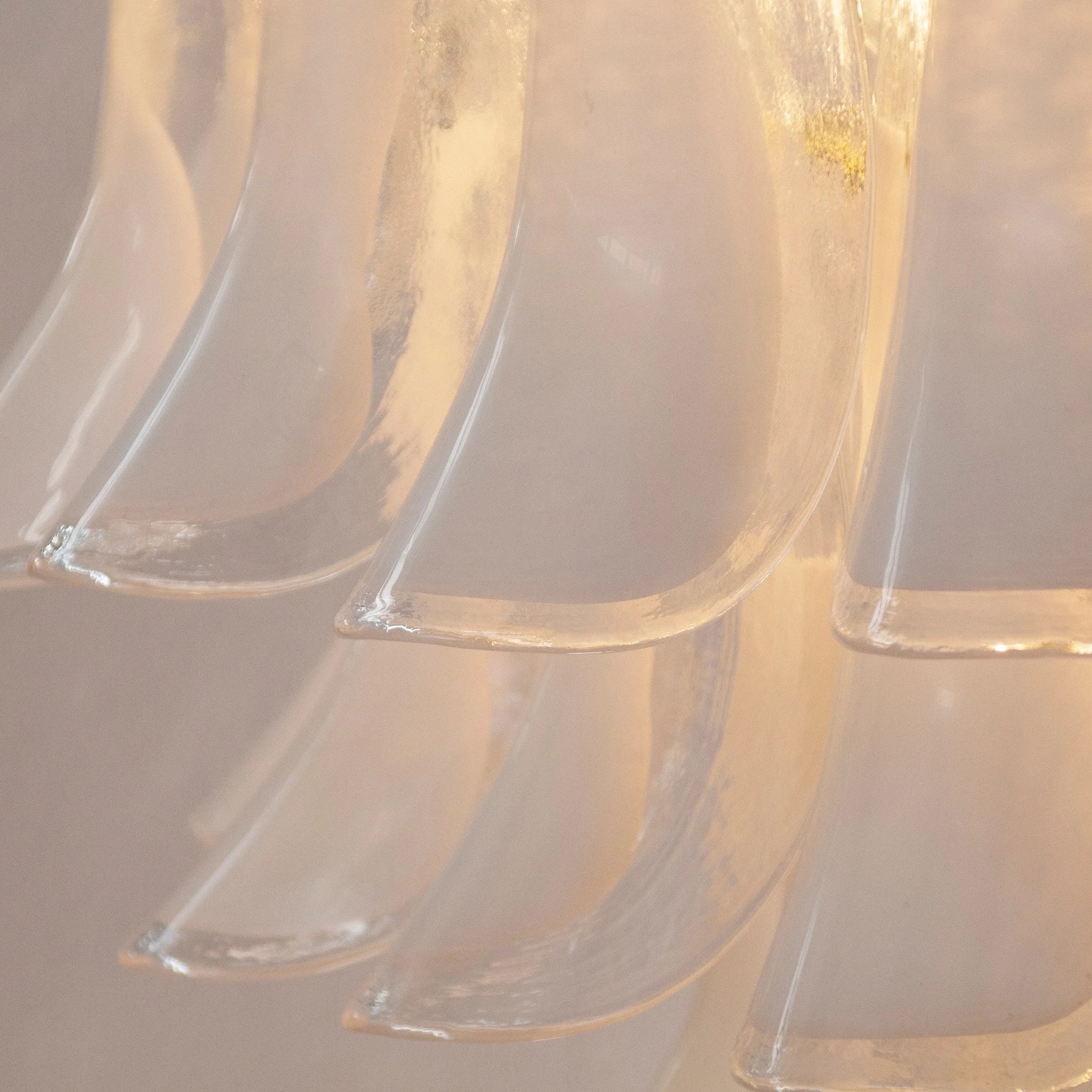 Petali suspension lamp Ø70 cm Made in Italy Murano glass - SoloCoseBelle
