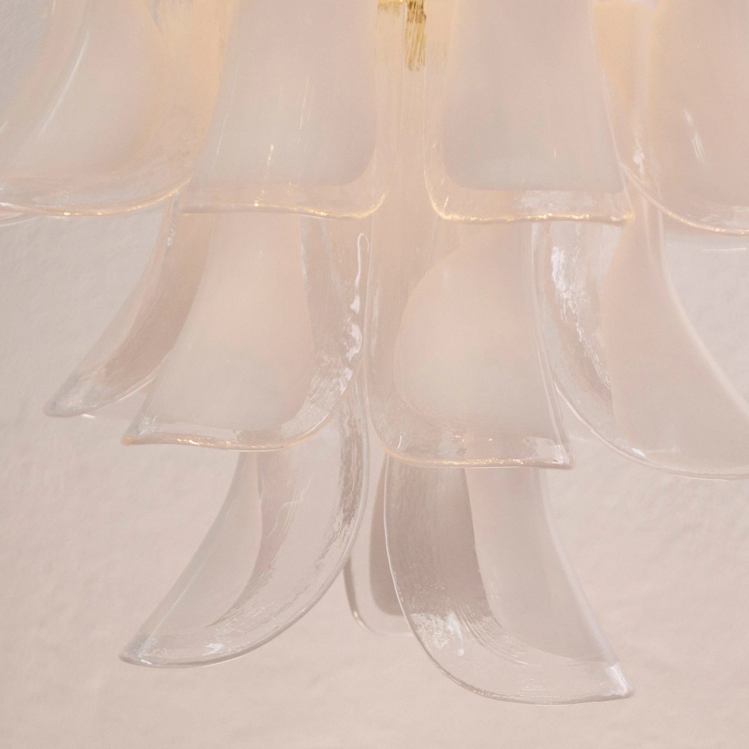Petali suspension lamp Ø70 cm Made in Italy Murano glass - SoloCoseBelle