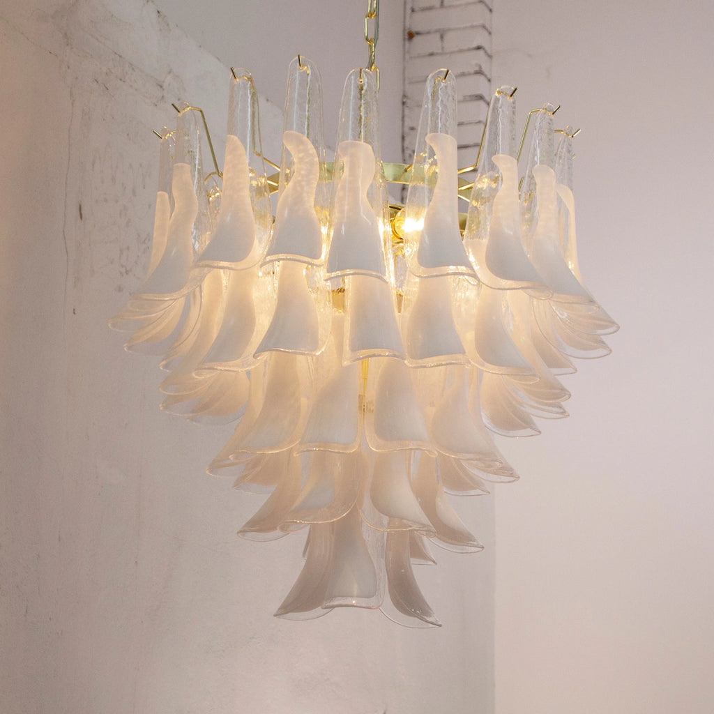 Petali suspension lamp Ø70 cm Made in Italy Murano glass - SoloCoseBelle