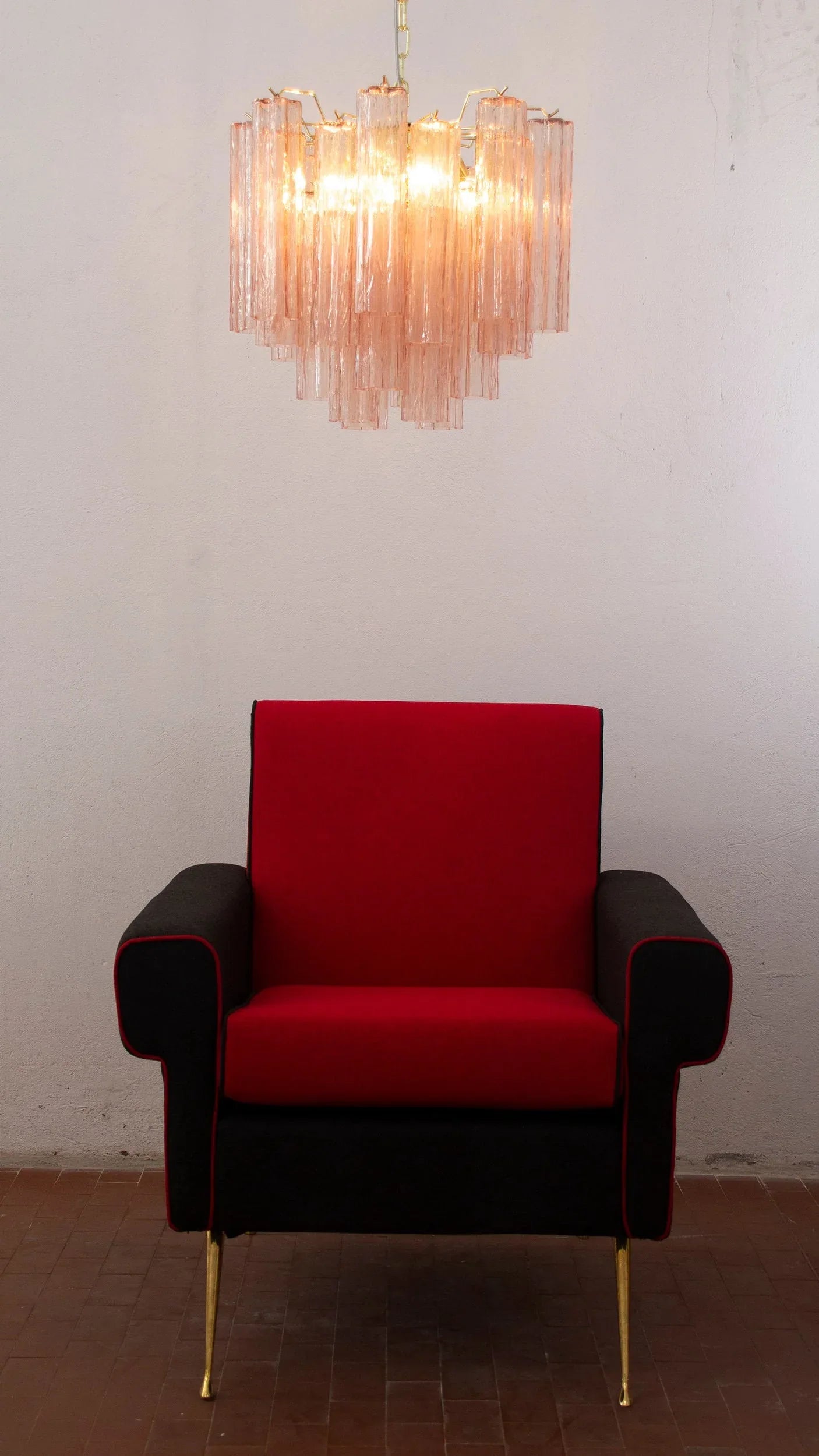 Murano Glass Chandelier: Italian Vintage Style Lighting - SoloCoseBelle