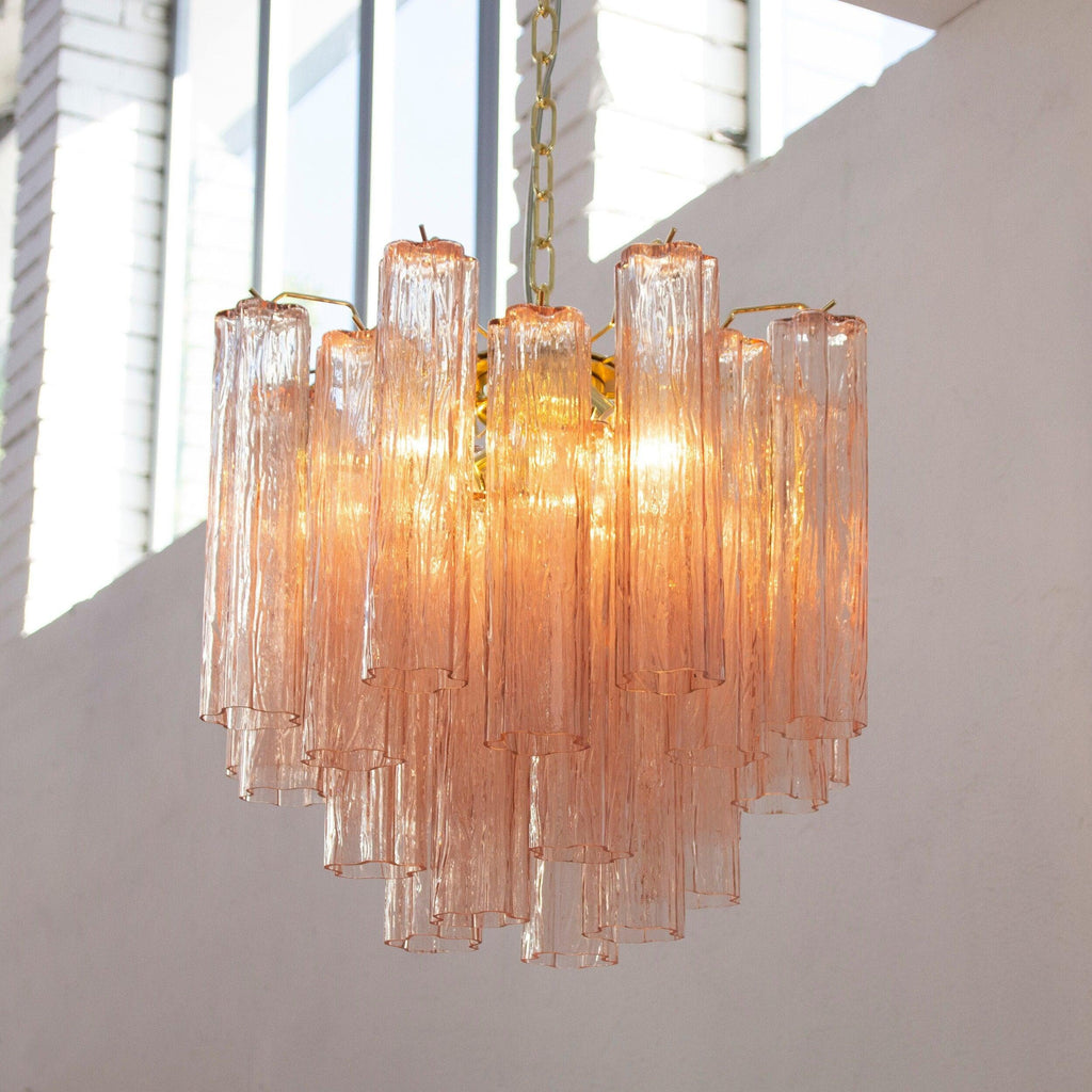 Murano Glass Chandelier: Italian Vintage Style Lighting - SoloCoseBelle