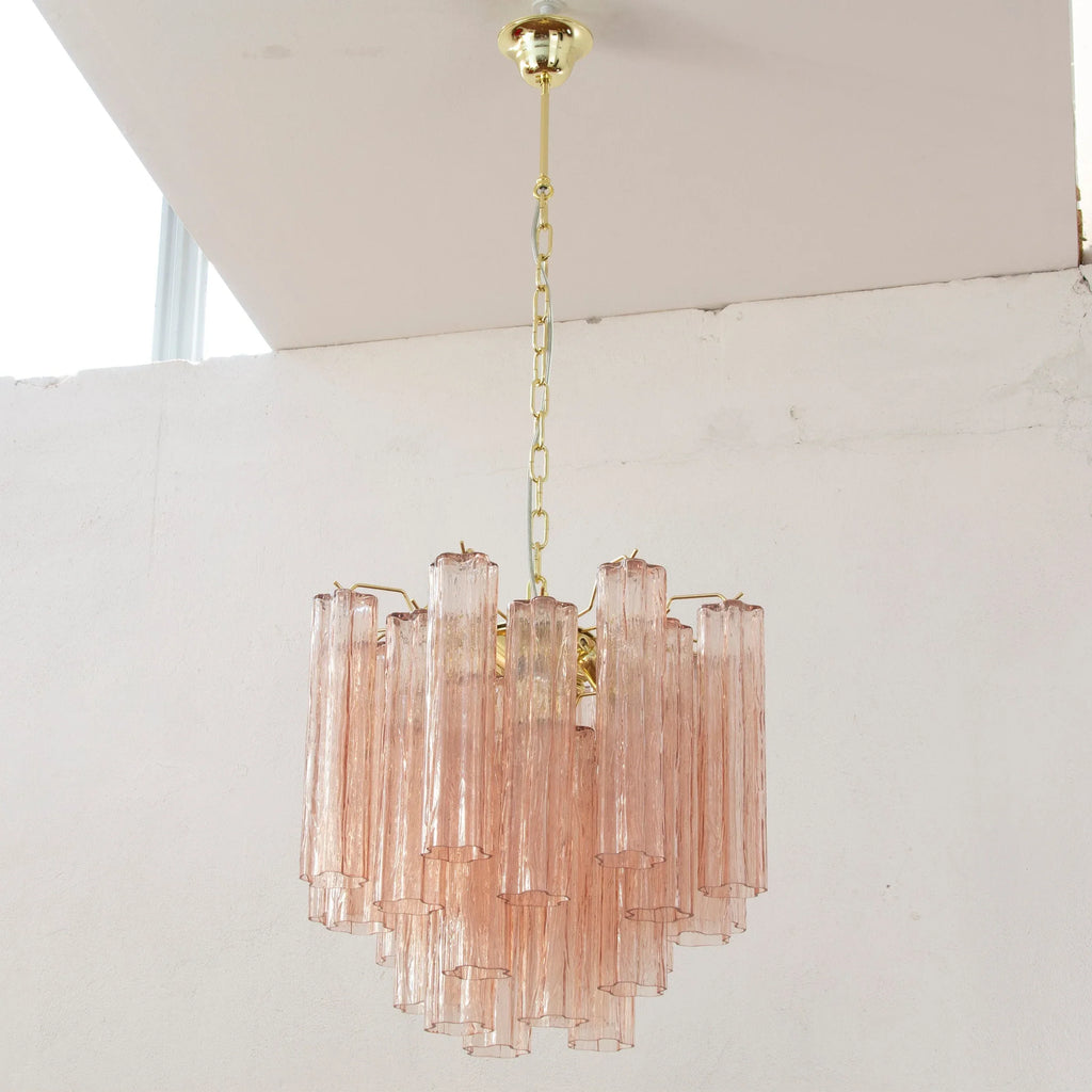 Murano Glass Chandelier: Italian Vintage Style Lighting - SoloCoseBelle