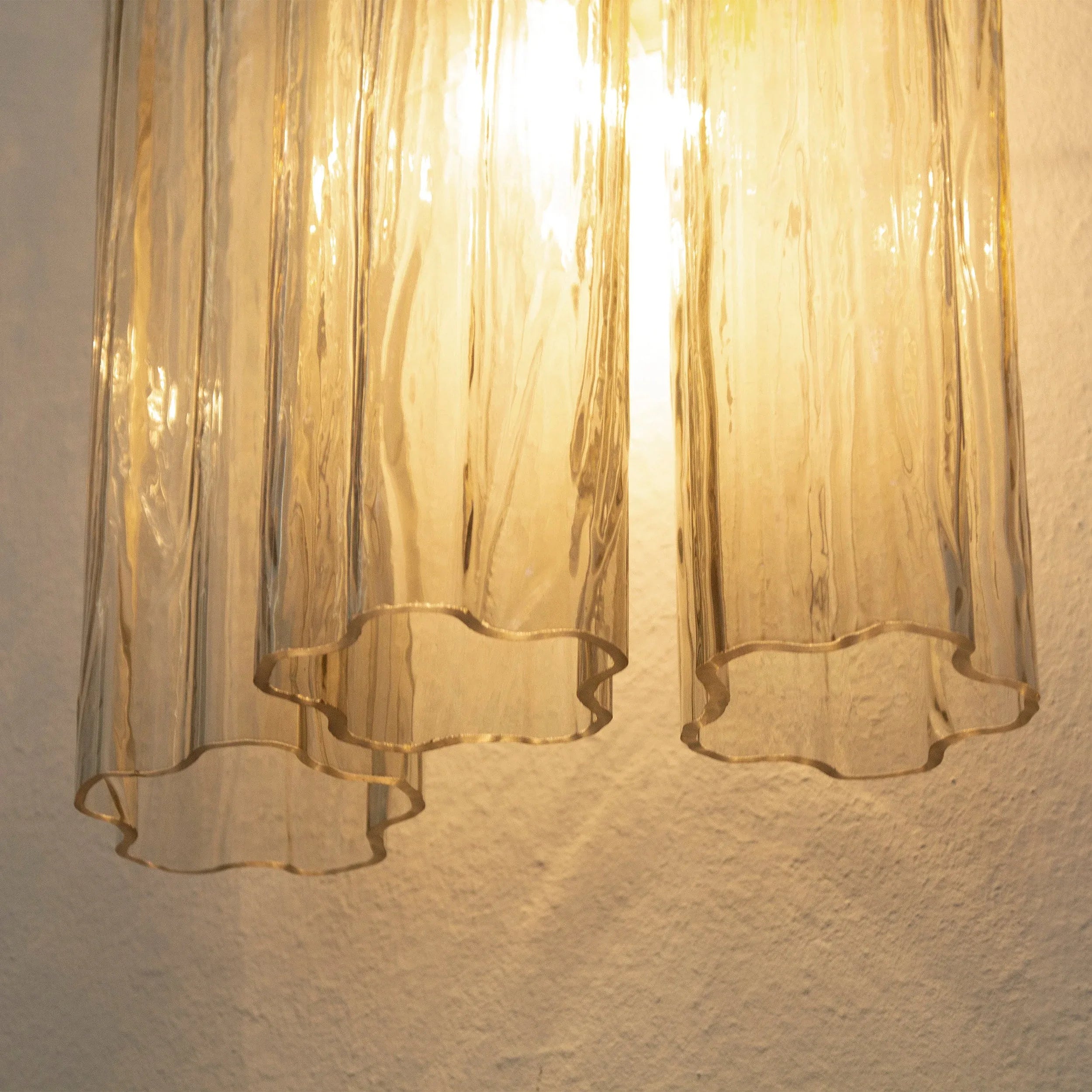 Pair of Murano Glass Wall Sconce, Colored Glass - SoloCoseBelle