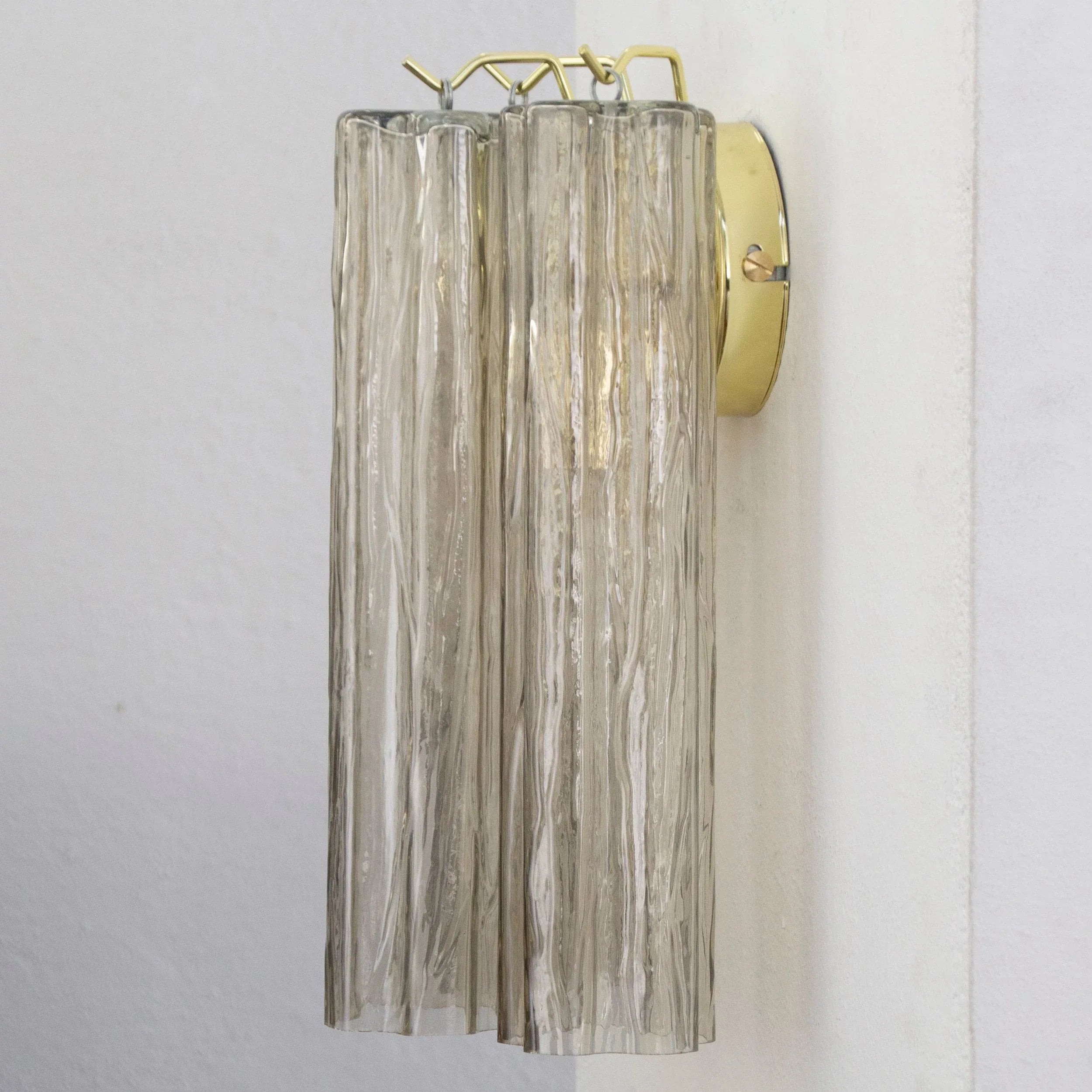 Pair of Murano Glass Wall Sconce, Colored Glass - SoloCoseBelle