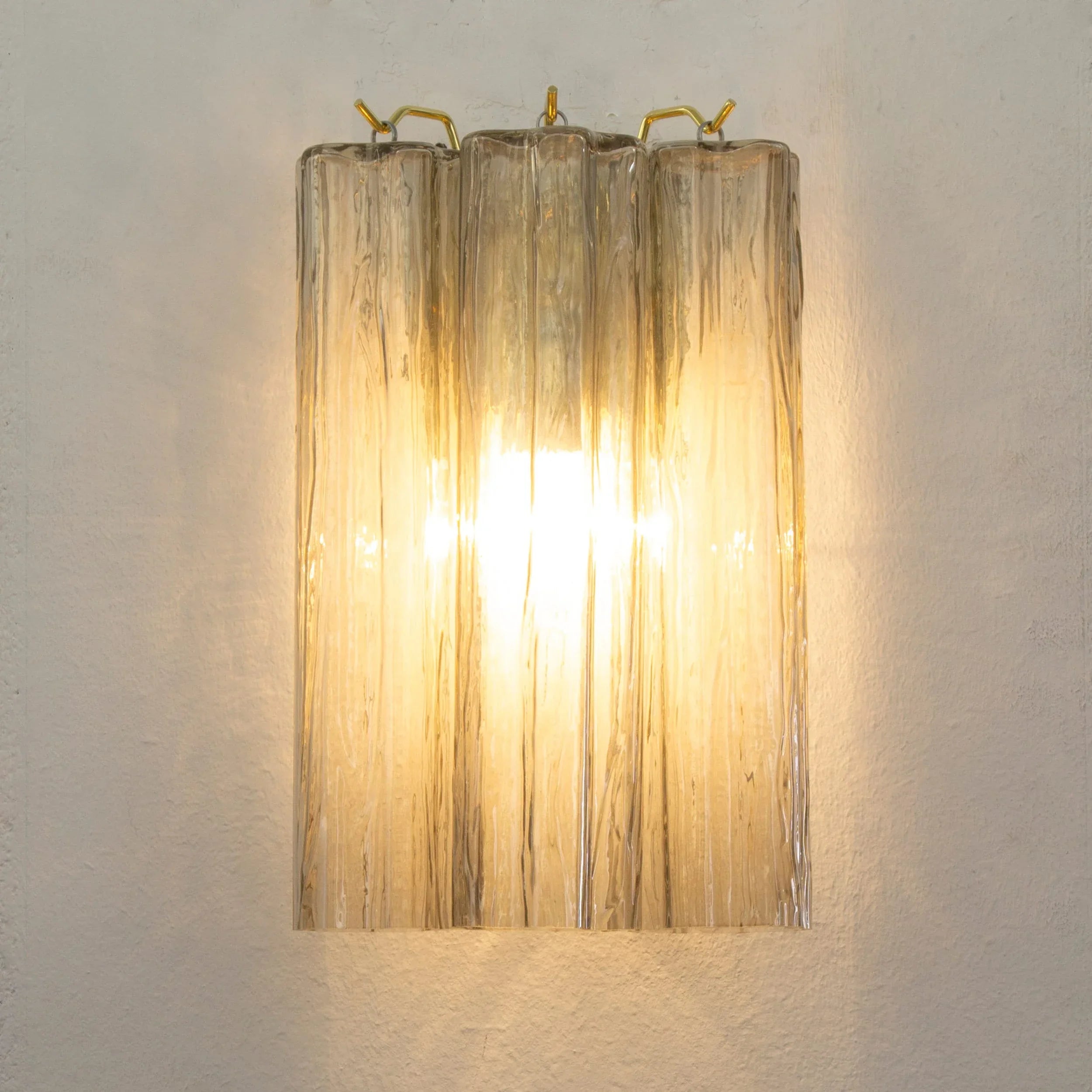 Pair of Murano Glass Wall Sconce, Colored Glass - SoloCoseBelle