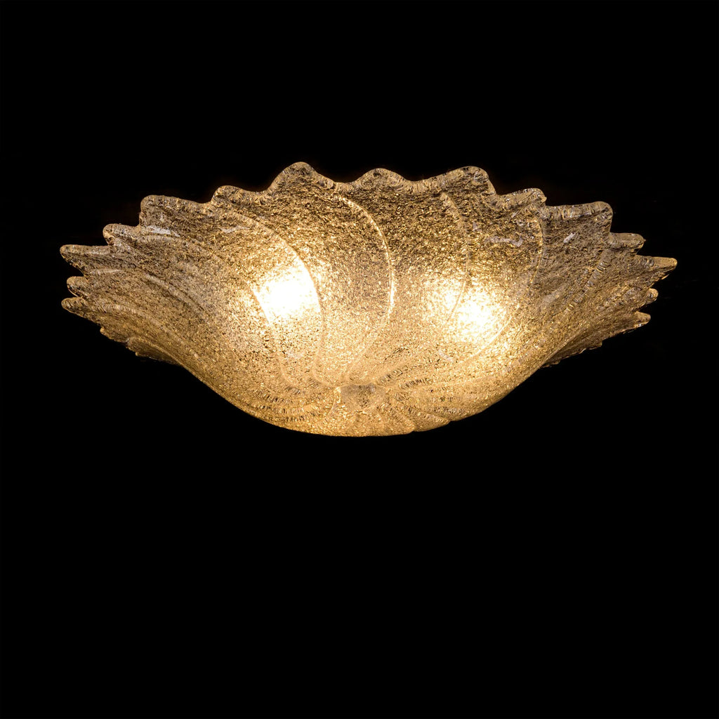 Murano Glass Ceiling Lamp: Elegant Italian Chandelier - SoloCoseBelle