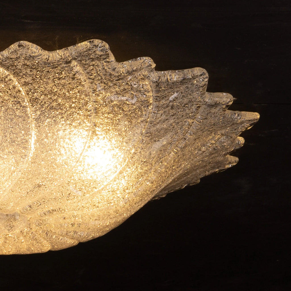 Murano Glass Ceiling Lamp: Elegant Italian Chandelier - SoloCoseBelle