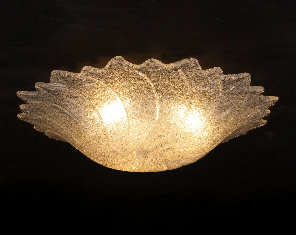 Murano Glass Ceiling Lamp: Elegant Italian Chandelier - SoloCoseBelle