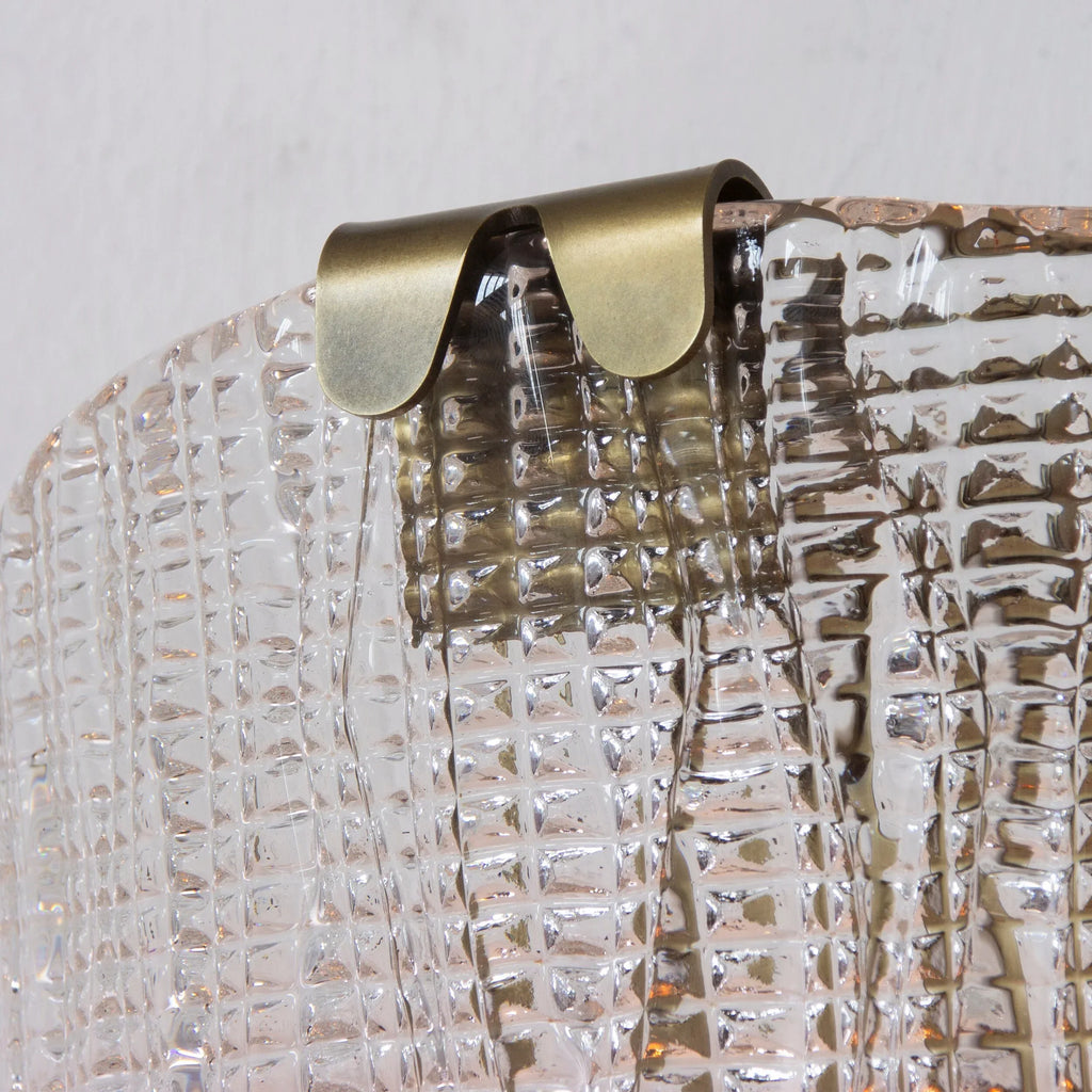 Wall sconce Murano glass handmade texture Made in Italy - SoloCoseBelle