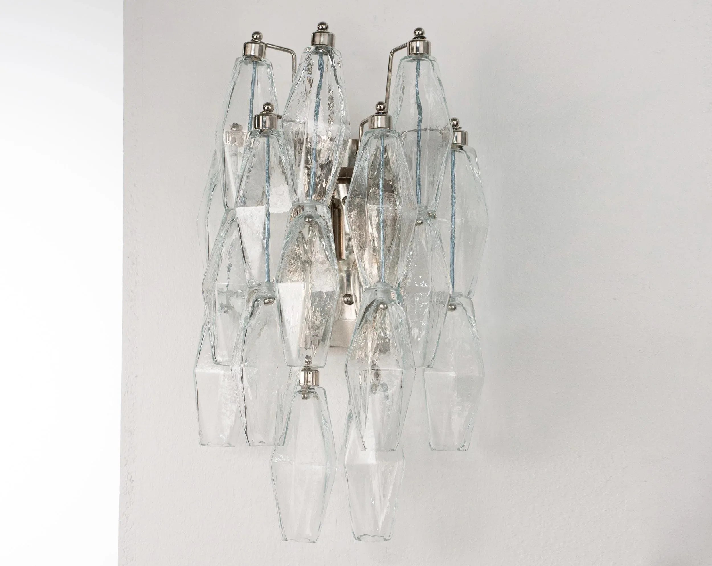 Murano Glass Wall Sconce, Vintage Italian Style - SoloCoseBelle