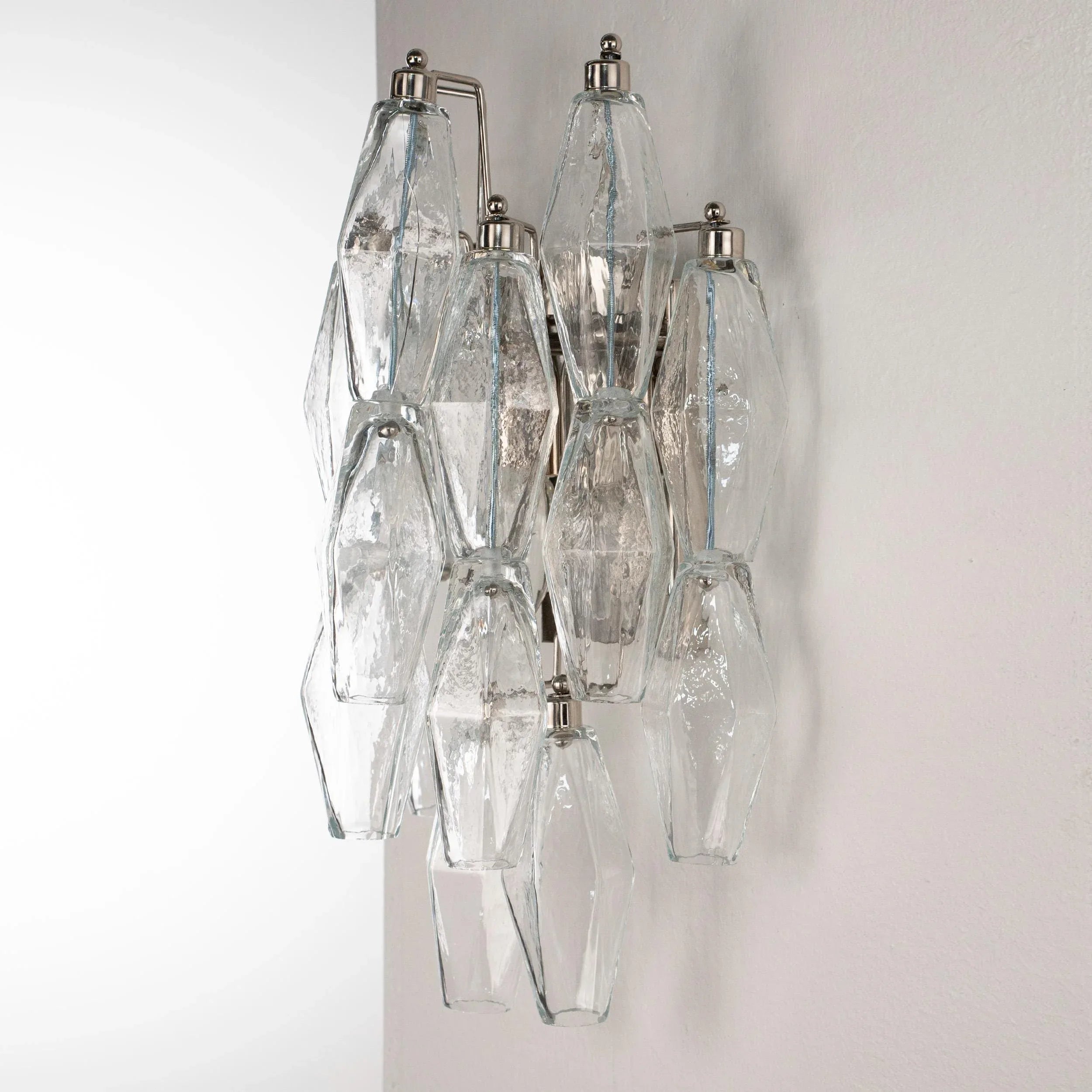 Murano Glass Wall Sconce, Vintage Italian Style - SoloCoseBelle