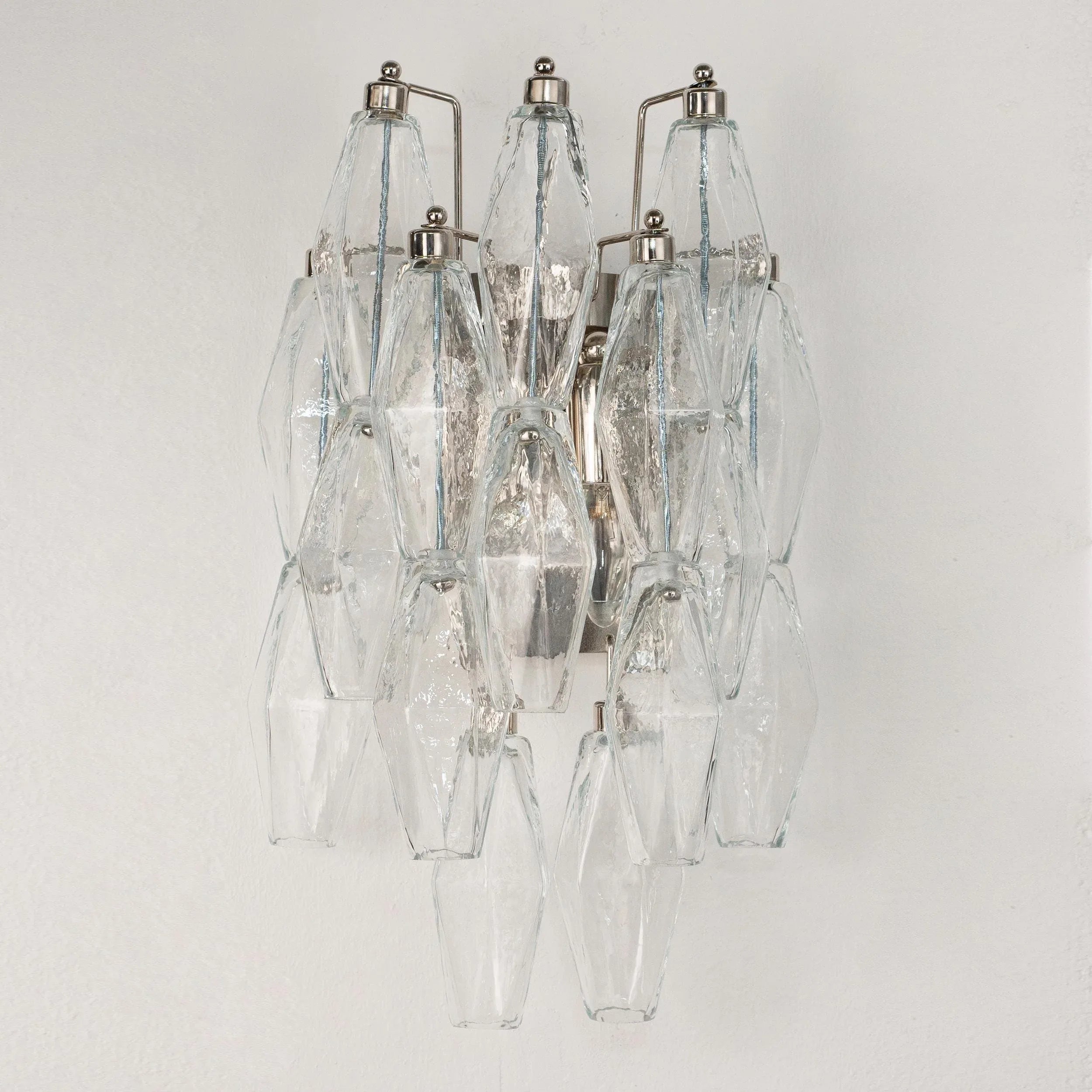 Murano Glass Wall Sconce, Vintage Italian Style - SoloCoseBelle